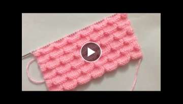 Very Beautiful Knitting Stitch pattern For Sweater/ Cardigan /Blanket