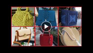 Stunning and gorgeous New crochet handmade handbags designs ideas