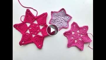 Advent Calendar * December 23, 2012 * Crochet Star 