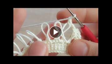 Super easy knitting model- Crochet very easy knitting vest shawl blouse model model