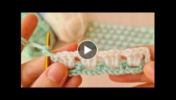 KNITTING WITH BABY WOOL EASY KNIT MODEL / How to crochet / Knitting pattern making / crochet