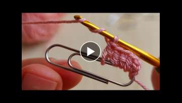 Super Easy Crochet with a Paperclip - You won't believe what I did with a paperclip