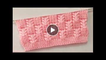 Very Pretty Stitch Pattern For Ladies Cardigan/Blanket