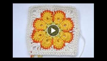 How to Crochet Granny Square 