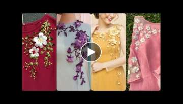 Latest & Unique Ribbon Embroidery Dress Designs