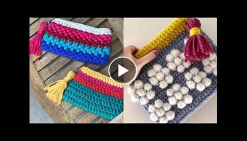 Most beautiful and stylish unique crochet clutch purse 2021