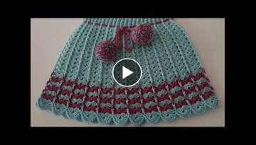 free crochet baby skirt herringbone pattern for beginners 2022 - Easy crochet midi skirt Pattern