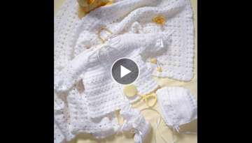 Crochet Along (CAL) - Baby Layette Set (Video 1) - Yolanda Soto Lopez