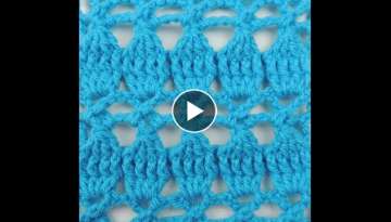 Crochet: Punto en Relieve # 16 Crochet: Punto en Relieve # 16