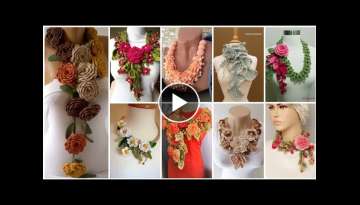 Very Beautiful And Stunning Crochet Necklace Designs Patterns