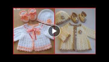 Stunning and gorgeous New baby crochet frocks designes ideas