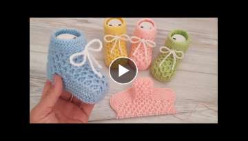 Knitting Baby Socks Booties DIY Pattern Design