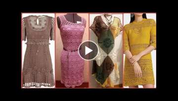 30+ Elegant & Stylish Crochet Minni Dress Designs Ideas 2022