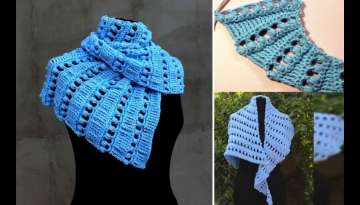 Lovely Crochet Shawl Pattern