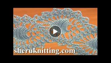 Pineapple Stitch Fish Stitch Lace Tape Crochet Tutorial 15 Free Crochet Lace Pattern