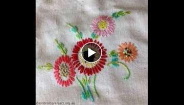 Hand Embroidery Double Zig Zag new designs stitch by HUMARIA ARTS