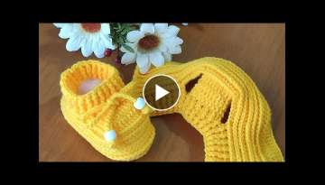 Crochet shoes for baby girl or boy