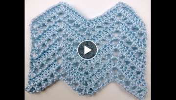 Crochet: Punto Zig Zag
