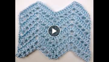 Crochet: Punto Zig Zag Crochet: Punto Zig Zag
