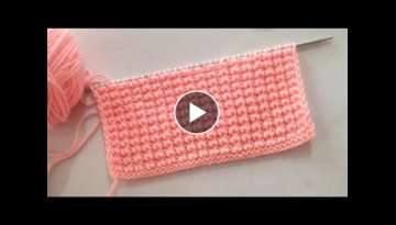 2 Rows Knitting Stitch Patttern
