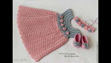 Gorgeous Crochet Girl Dress