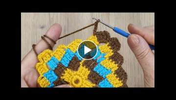 Super Easy Crochet Knitting pattern for beginners & Trend Crochet Knitting Pattern