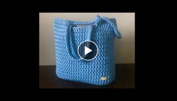 Crochet Tote Bag - Beginner Friendly