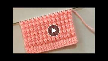 New Knitting Stitch Pattern