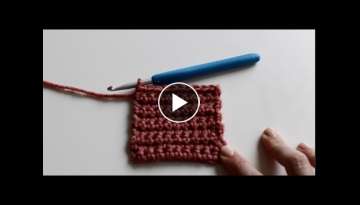 Crochet Basics: Single Crochet Rows/ Turning and finishing your work