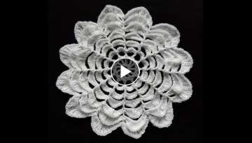 Crochet : Flor de 12 Petalos. Parte 1 de 3