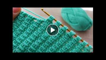 Super Easy Tunisian Knitting Model