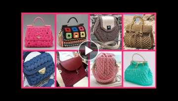 Beautiful And Stylish New crochet handmade handbags // fabulous crochet handbags for women