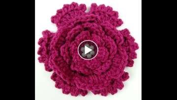 Crochet: Flor # 7