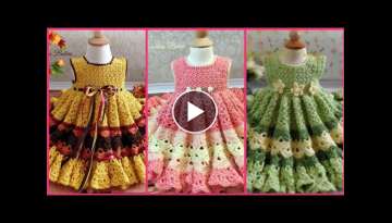 Little cute Crochet Baby Girl Frocks designs 2k21 crochet patterns for baby frocks