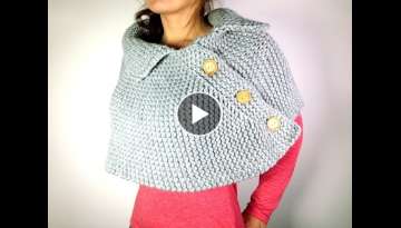 Como tejer en telar una capa poncho o mananita (Tutorial DIY)