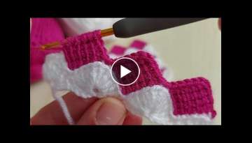 Amazin Very Easy Crochet Knitting - You Will Love This Color Harmony Tunisian crochet knitting pa...