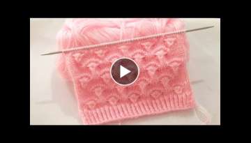 beautiful Knitting stitch pattern For babies/Ladies Sweater