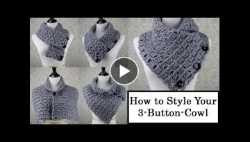 How to Style Your 3-Button-Cowl
