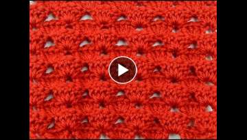 Crochet: Punto para manta de Bebe