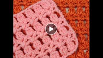 Crochet : Punto Alto Cruzado