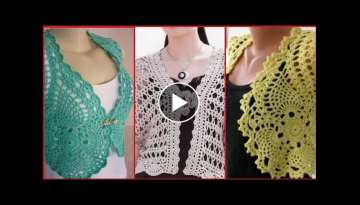 Stunning And Elegant Crochet /Lace Bolero /Jacket For Girls & Women's