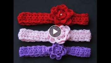 Crochet : Cintillo o Diadema