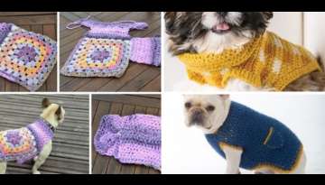 Simple Dog Sweater with Tutorial