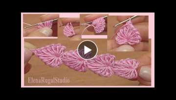Simple Crochet Mini Hearts String