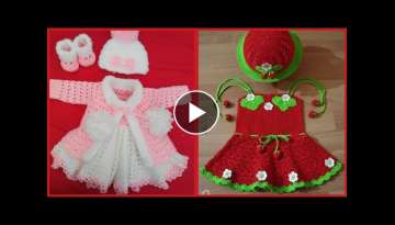Crochet frocks designs for baby girl | crochet frock | baby girl crochet dress patterns 2021 idea...