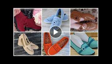Trendi & Knitted beautifull sandals, slippers & shoes designes
