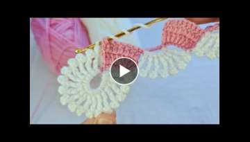 Super Easy Crochet Knitting Lace Braid Ribbon Tape Tutorial
