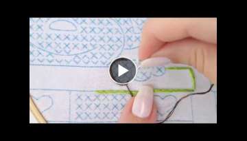 How to embroidery a Stem Stitch