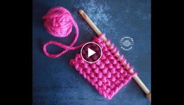 Tunisian Crochet - The Tunisian Reverse Stitch Tutorial
