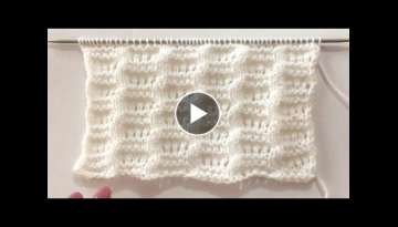 Beautiful Knitting Stitch Pattern For Ladies Cardigan/Shawl
